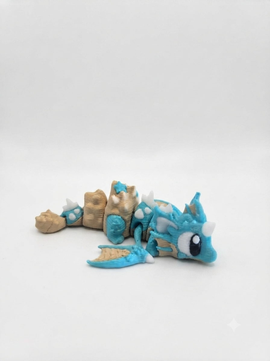 Super Cute Seashell Dragon