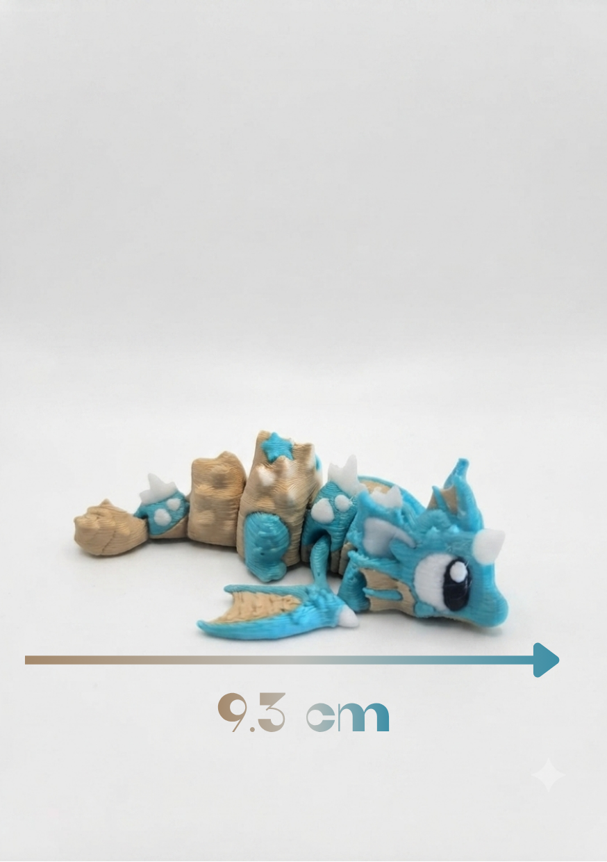 Super Cute Seashell Dragon