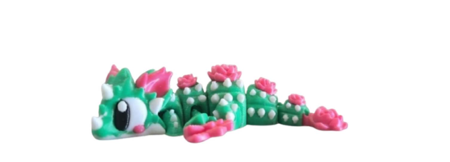 Super Cute Cactus Dragon