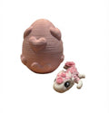 Rose Heart Hatchling Dragon with Egg